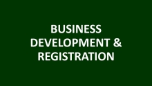 BUSINESS DEVELOPMENT REGISTRATION
